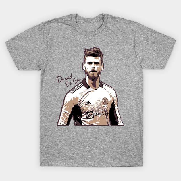 David de gea #1 T-Shirt by Aloenalone